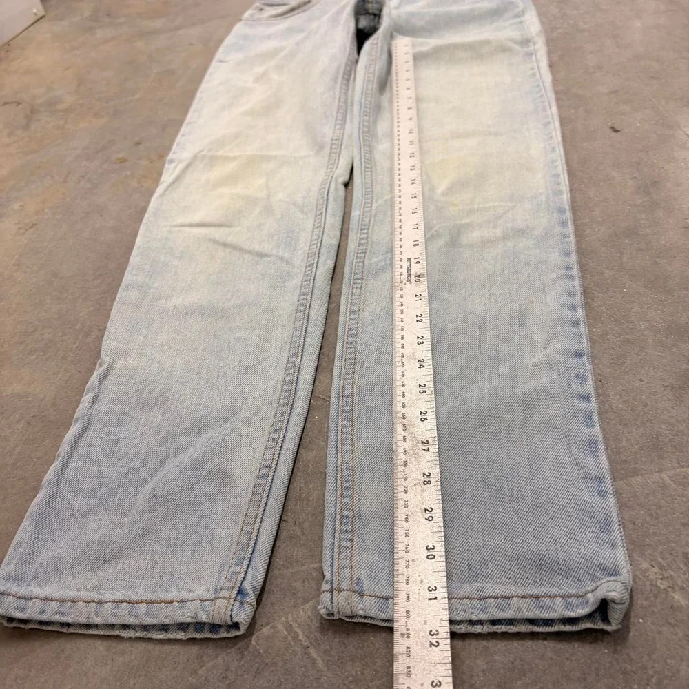 Levis 512 Slim Taper Jeans Mens W30 L32 Light Wash Faded Y2K Denim 0184